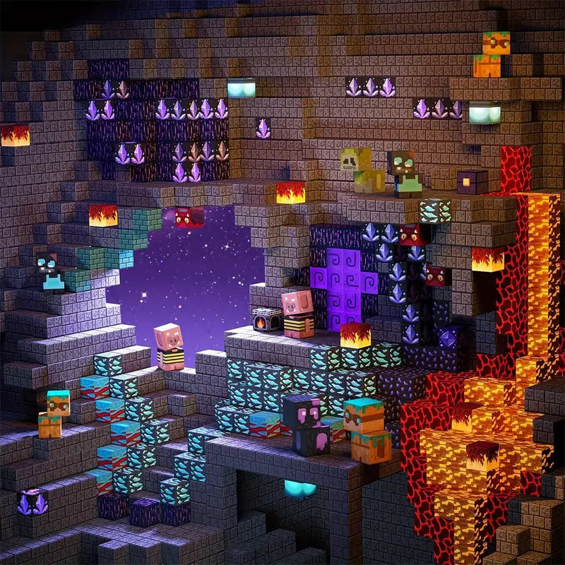 MakeBricks – Wulkaniczna Przygoda 100 elementów + GRATISY